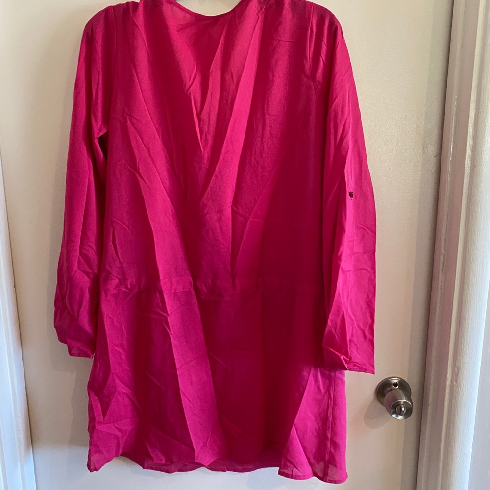Blouse-shirt with draw string - Picture 3 of 3